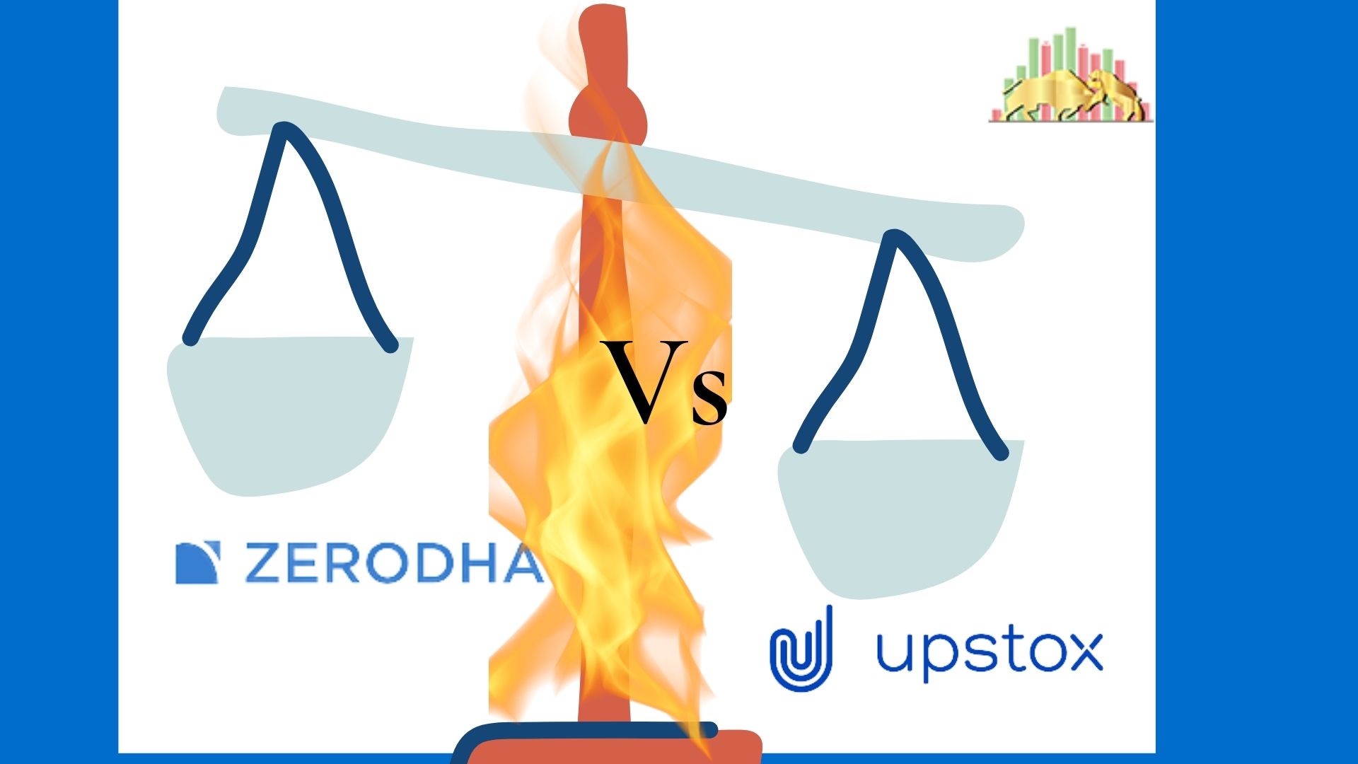 Zerodha vs Upstox in Hindi