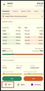 what is gtt order in upstox in hindi