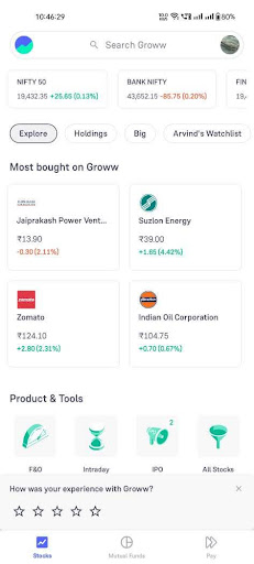 Wipro share buying process on Groww App